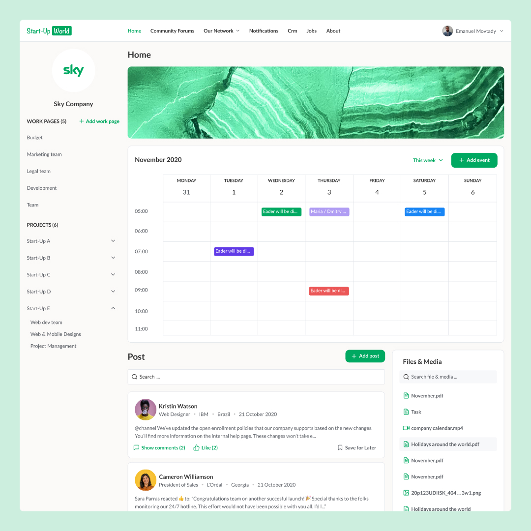A team integrated task management system