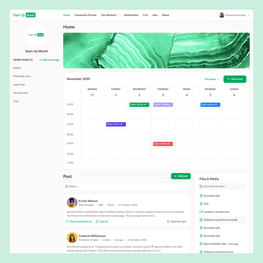 A team integrated task management system